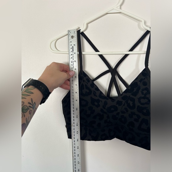 Balance Athletica Vitality Lux Form Bra Panther Black Sports Bra Size M - Picture 5 of 9